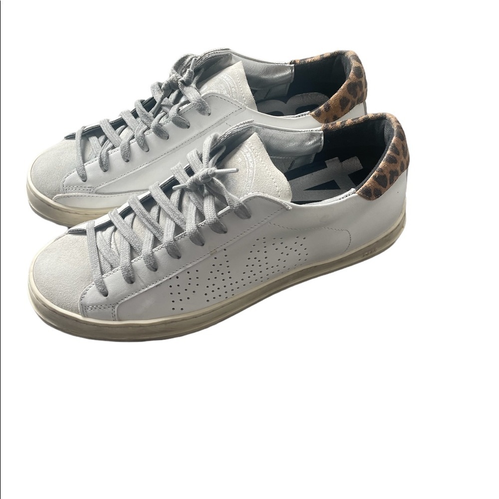 P448 Bthea Leather Sneaker P448 Size 9.5 - Picture 14 of 16